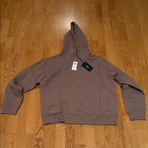 Brown Abercrombie & Fitch Hoodie New With Tags